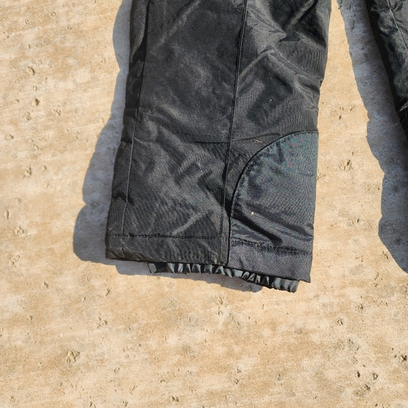 Children's Sport Essentials Black Snow Bib Overall pants Size 8 - Picture 5 of 14